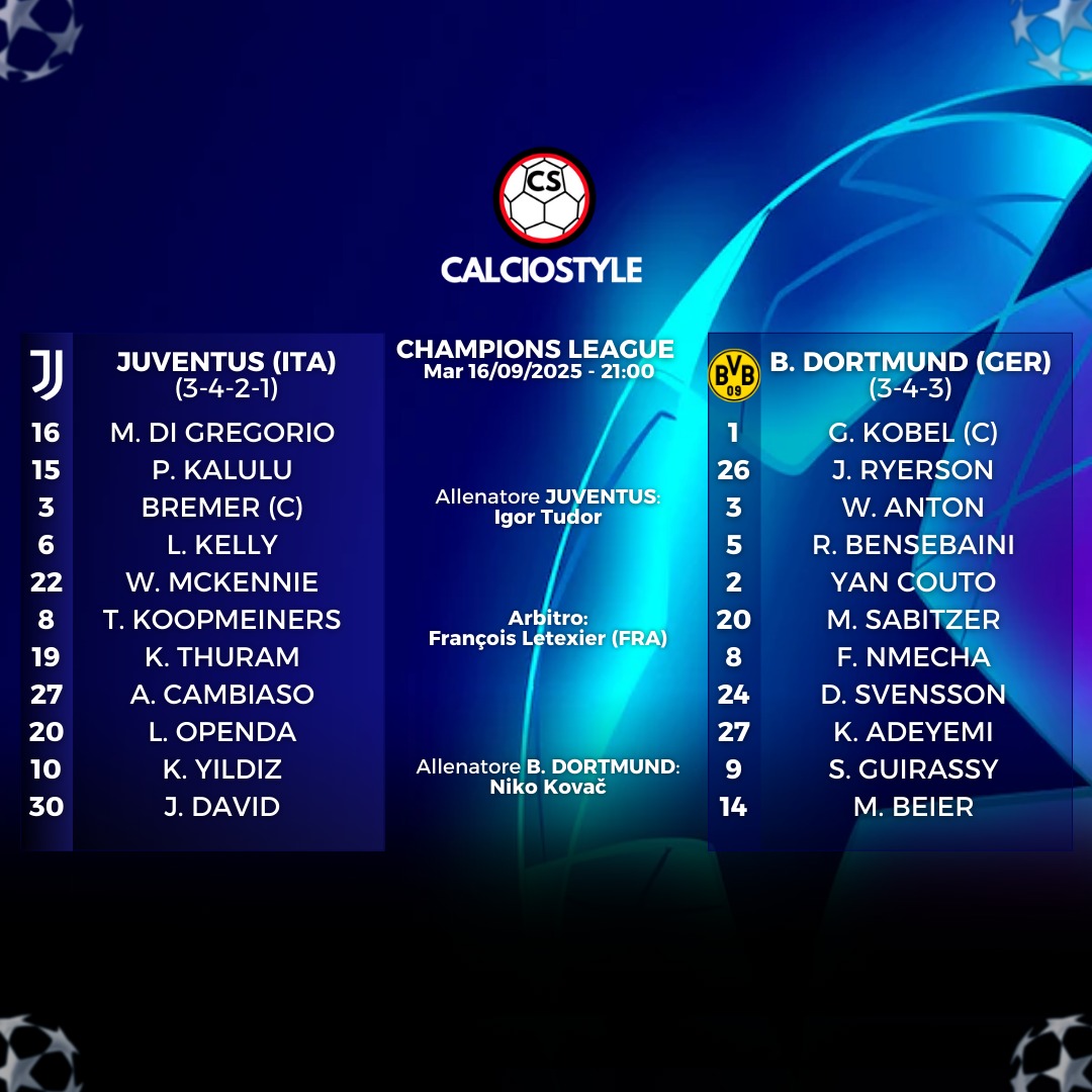 juventus-borussia dortmund