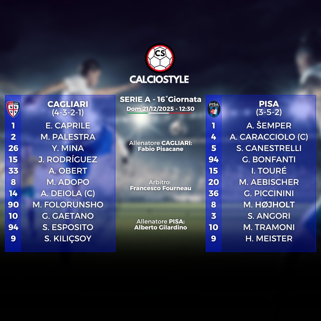 Cagliari-Pisa