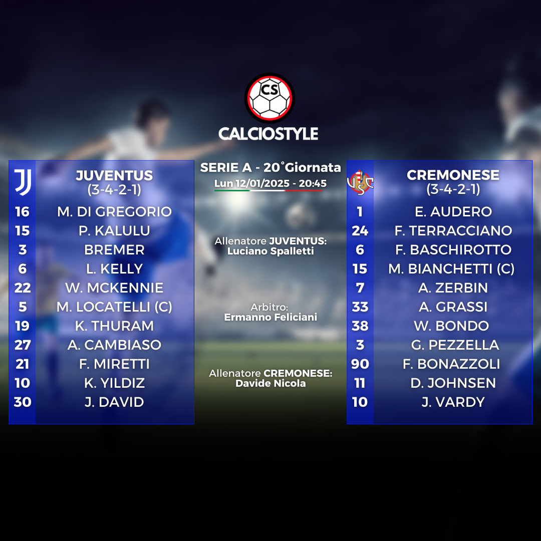 Juventus-Cremonese
