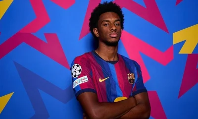Barcelona, Balde da 47 presenze a zero minuti: Liverpool e Manchester United osservano